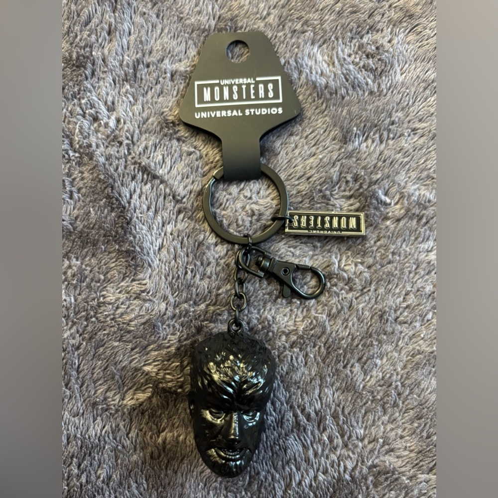 NWT Universal Monsters Wolfman 3D Head Keychain EXTREMELY RARE